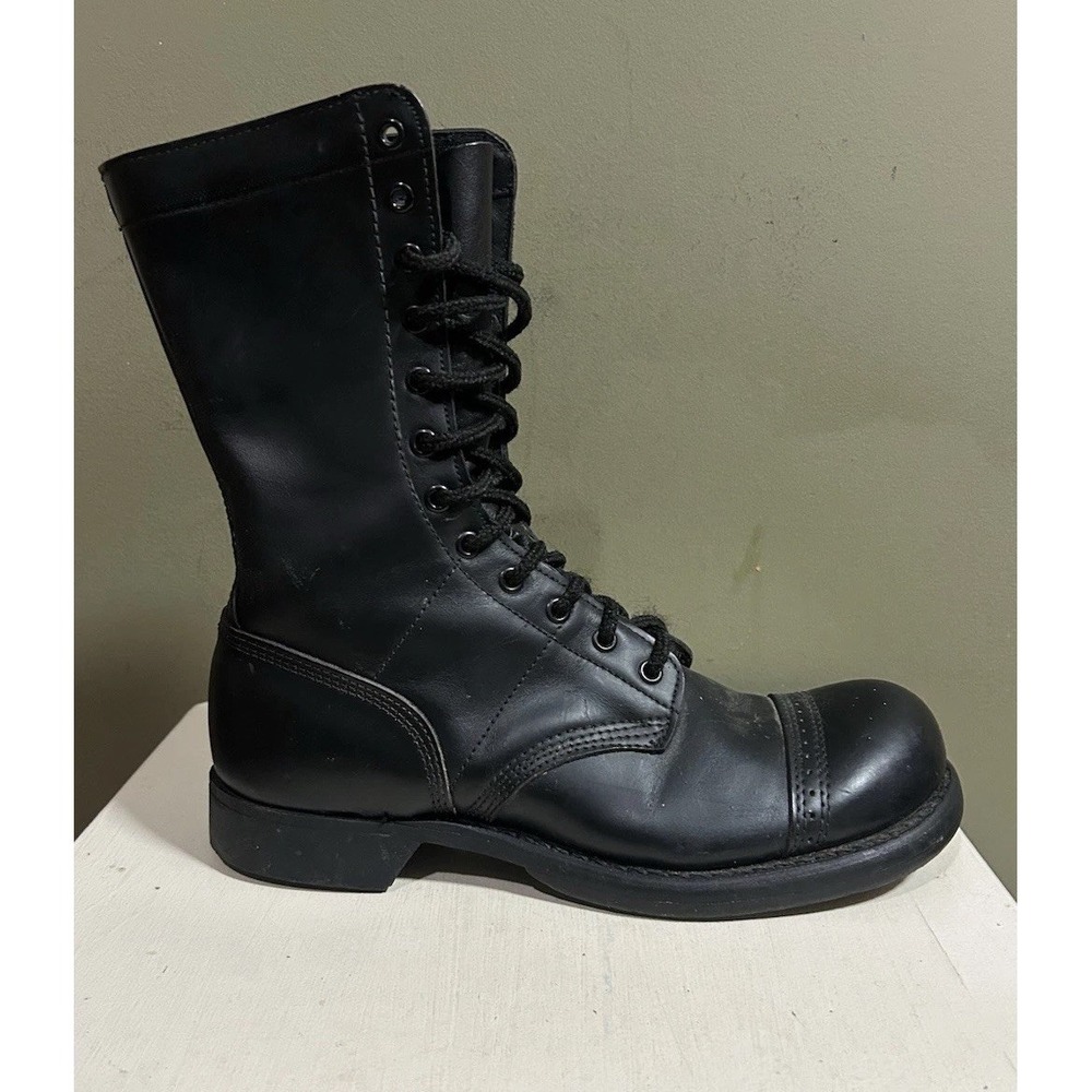 Corcoran Women's 10" Original Jump Boot Sz 8 D Black Military Paratrooper Punk